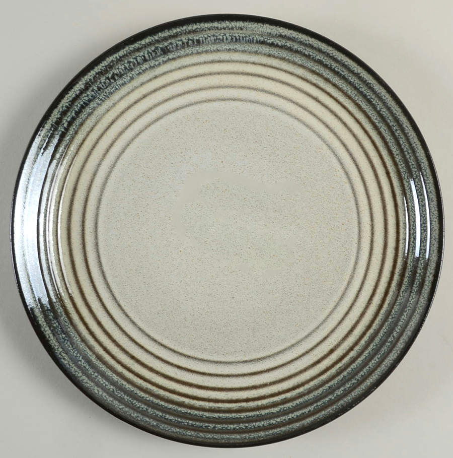 Meridian Groove Salad Plate by Gibson Designs-1