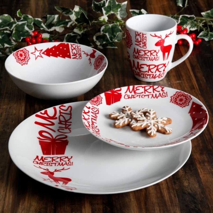 Jolly Navidad Dinner Plate by Gibson Designs-1