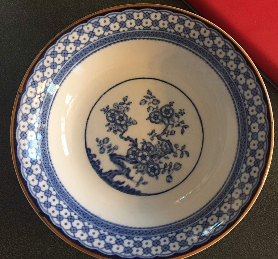 Chatsworth Dinner Plate by Globe Pottery (England)-1