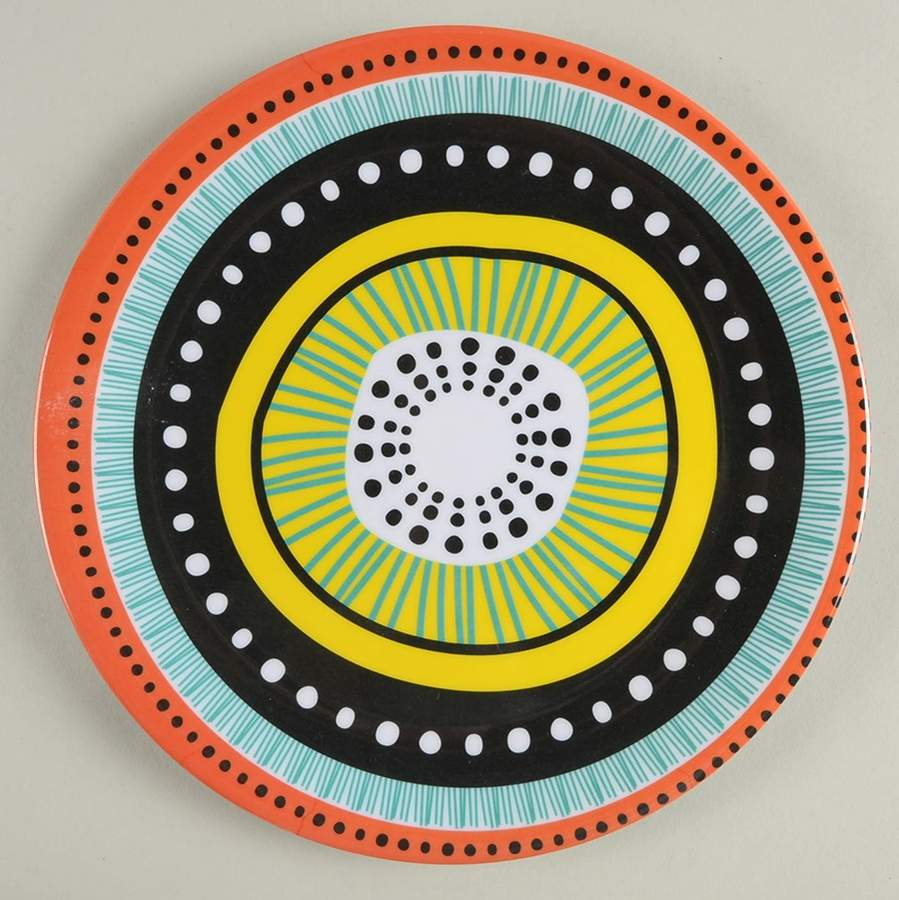 Almira Salad Plate by Gibson Designs-1