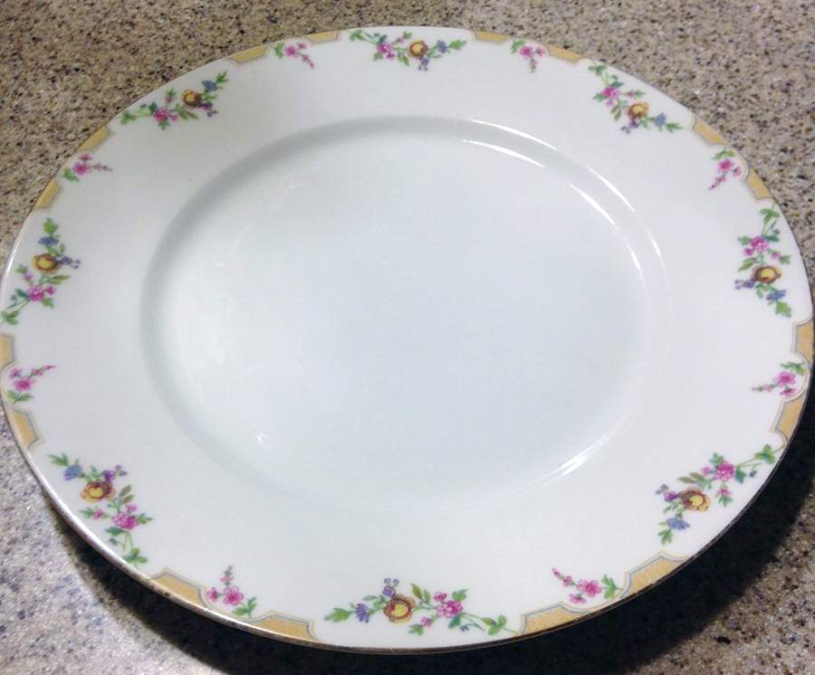 GUE822 Dinner Plate by WM Guerin-1