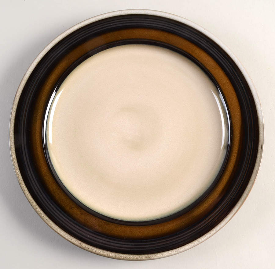 Everston Brown Dinner Plate by Gibson Designs-1