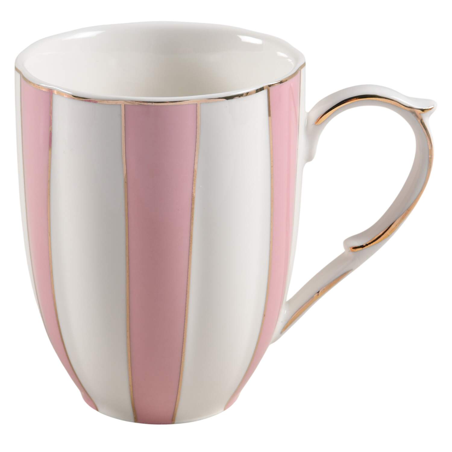 Pink Scallop Mug by Grace's Teaware-1