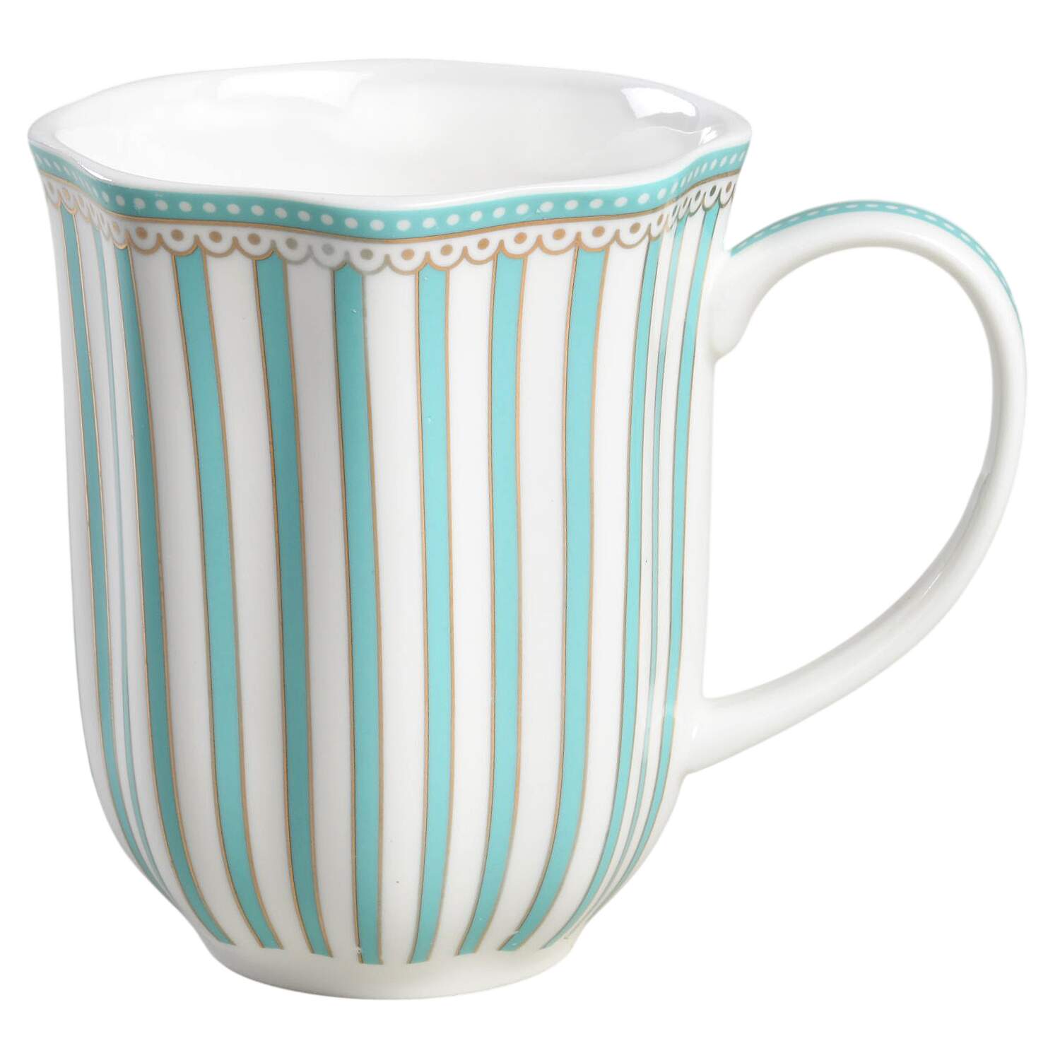 Josephine Aqua Mug by Grace's Teaware-1