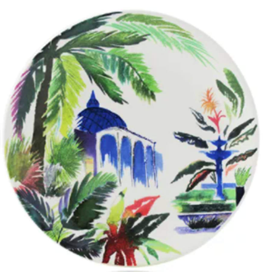 Jardins Extraordinaires Canape Plate by Faiencerie De Gien-1