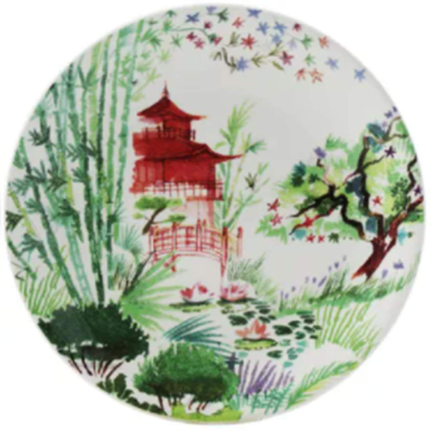 Jardins Extraordinaires Canape Plate by Faiencerie De Gien-1