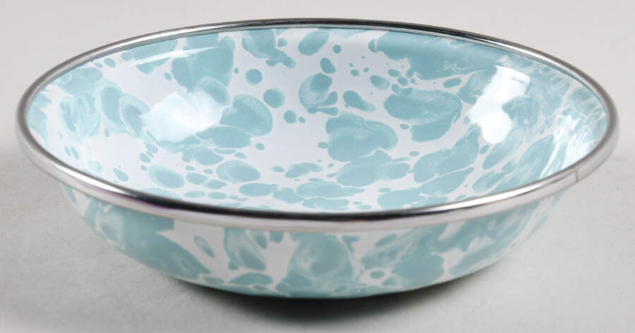 Sea Glass Enamelware Individual Tasting Bowl by Golden Rabbit Enamelware-1