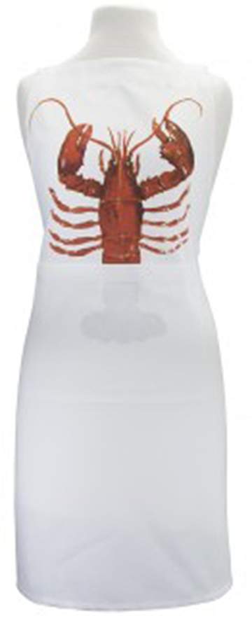 Lobster Enamelware Cloth Kitchen Apron by Golden Rabbit Enamelware-1