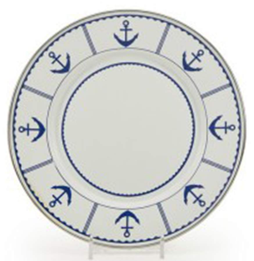 Eden Roc Individual Sandwich Plate by Golden Rabbit Enamelware-1