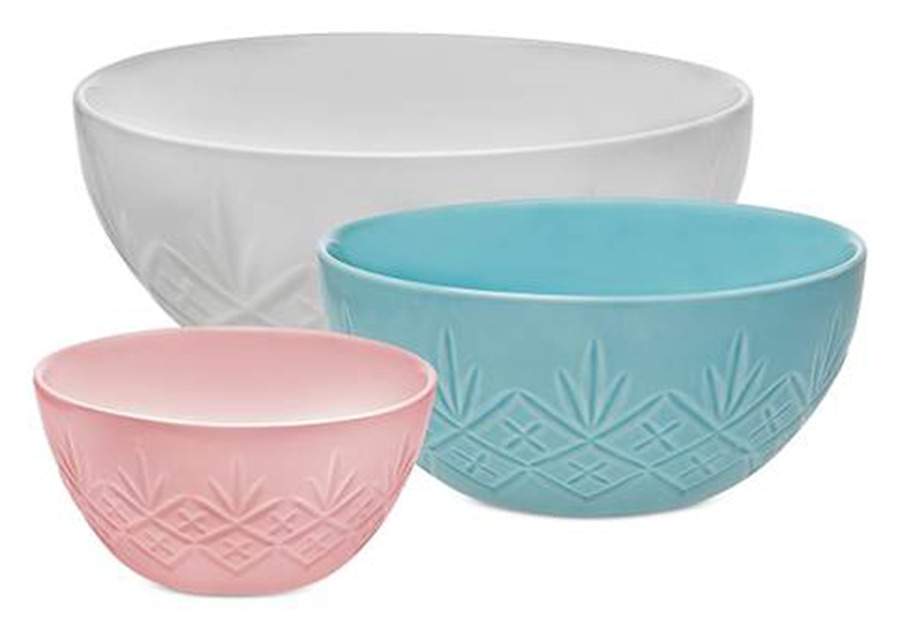 Dublin (3 Piece) Nesting Bowl Set (8", 10", 12") by Godinger-1