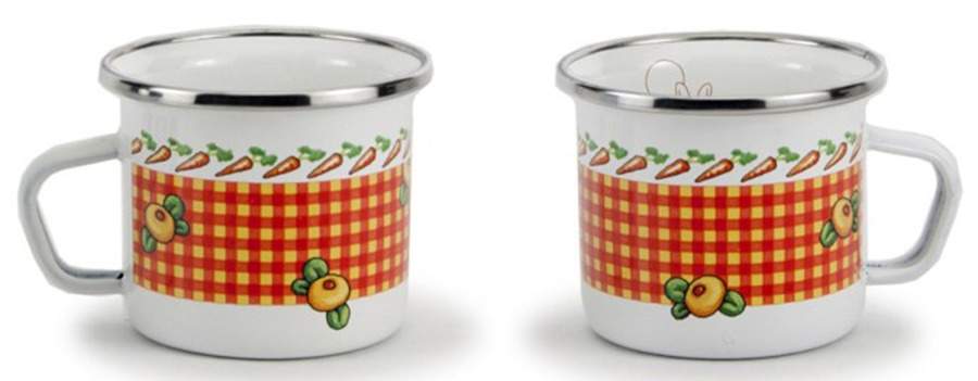 Bunny Enamelware Child's Mug by Golden Rabbit Enamelware-1
