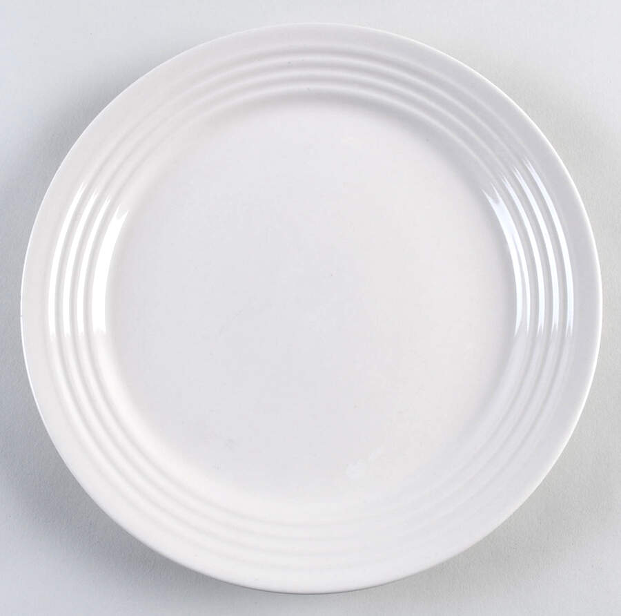 Plaza Cafe Dinner Plate by Gibson Designs-1
