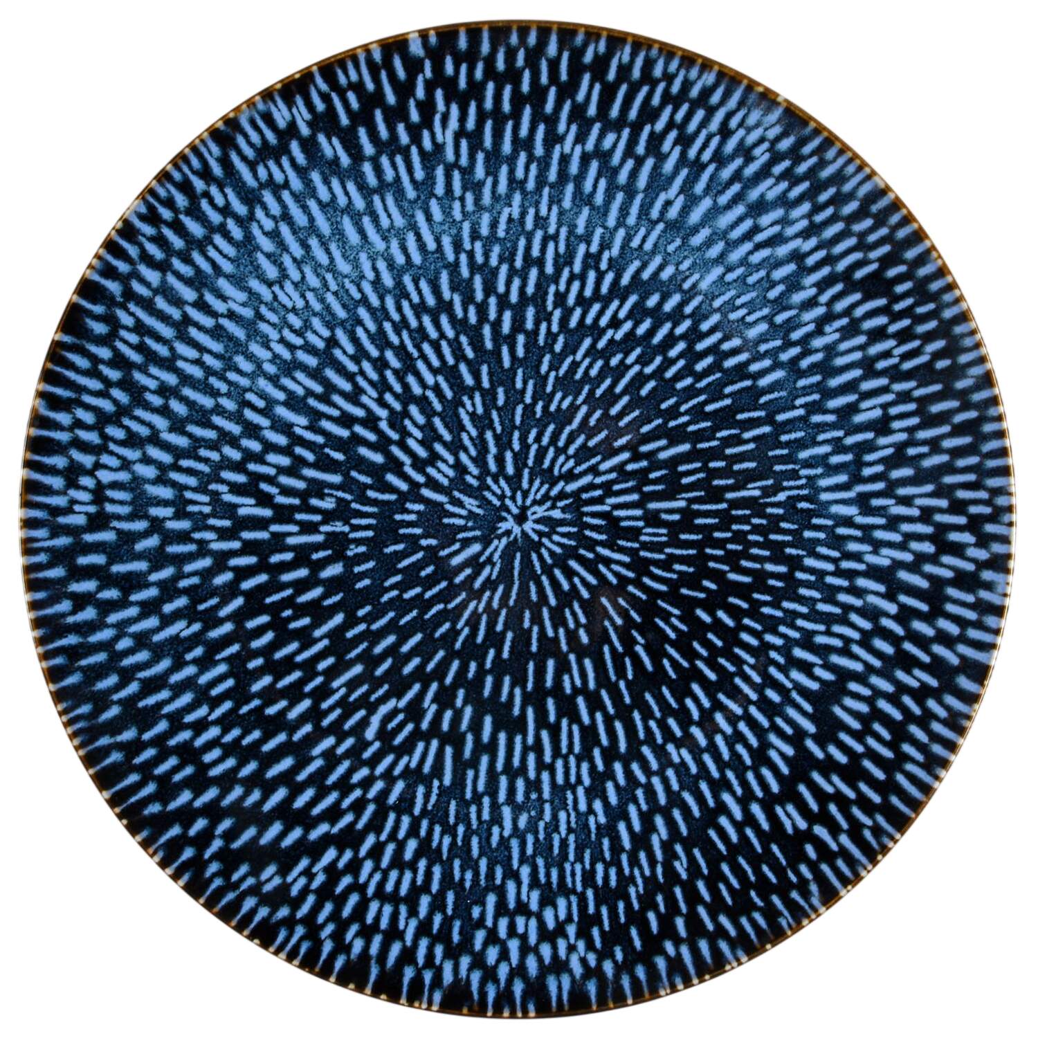 Matisse Cobalt Blue Salad Plate by Gibson Designs-1