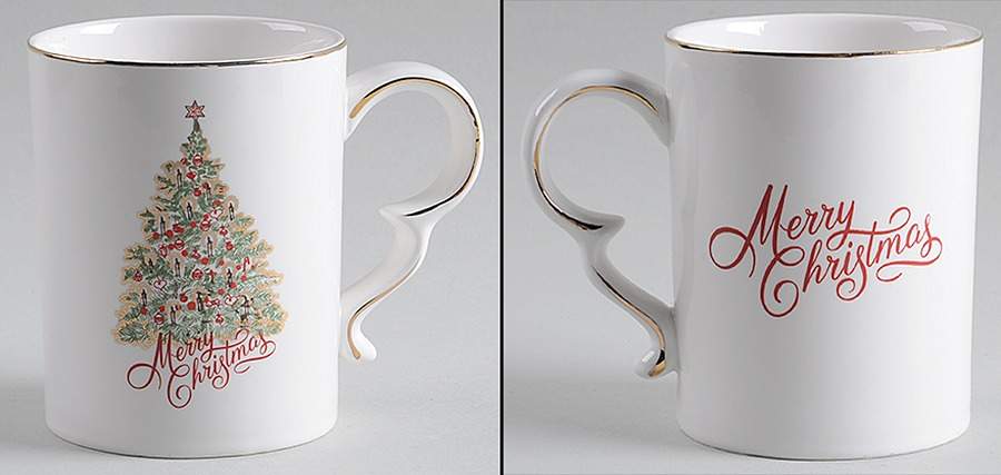 Star Tree Scallop Mug by Grace's Teaware-1