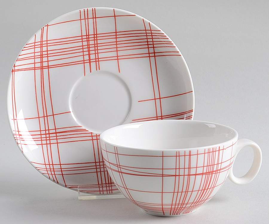 GTW29 Flat Cup & Saucer Set by Grace's Teaware-1