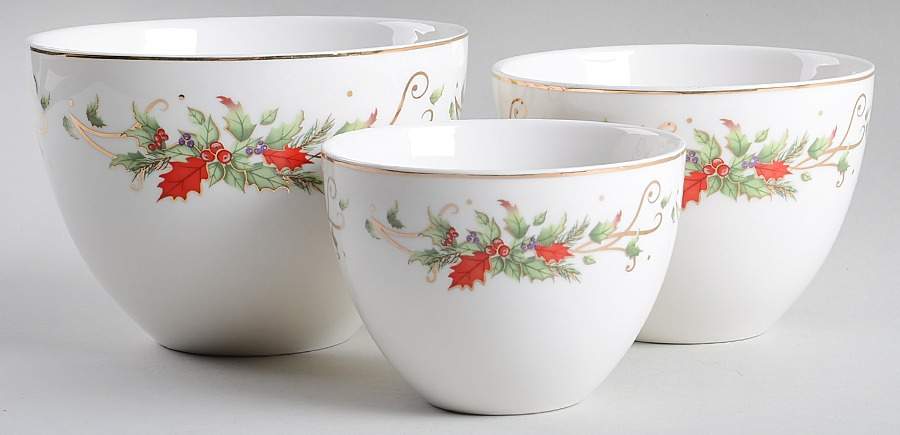 GTW33 (3 Piece) Nesting Bowl Set (two 4" & one 5") by Grace's Teaware-1