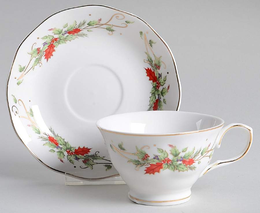 GTW33 Footed Cup & Saucer Set by Grace's Teaware-1