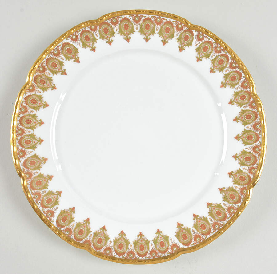 GUE828 Dinner Plate by WM Guerin-1