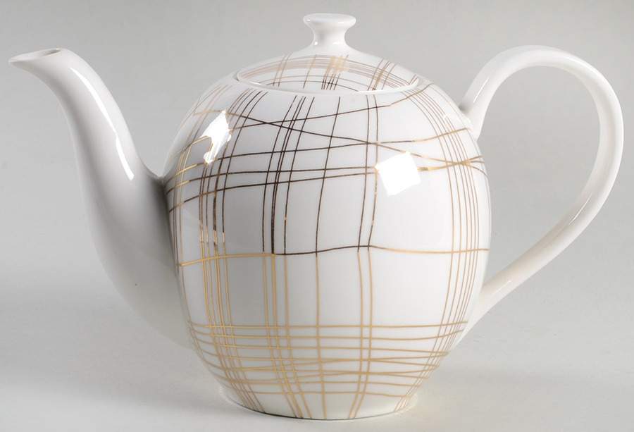 GTW29 Gold Teapot & Lid by Grace's Teaware-1