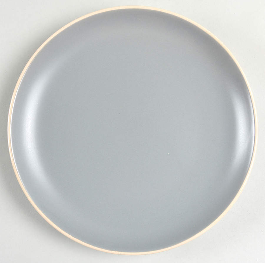 Rockaway Grey Salad Plate by Gibson Designs-1