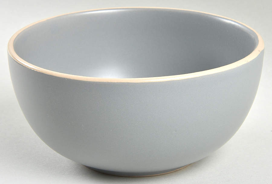 Rockaway Grey Soup/Cereal Bowl by Gibson Designs-1