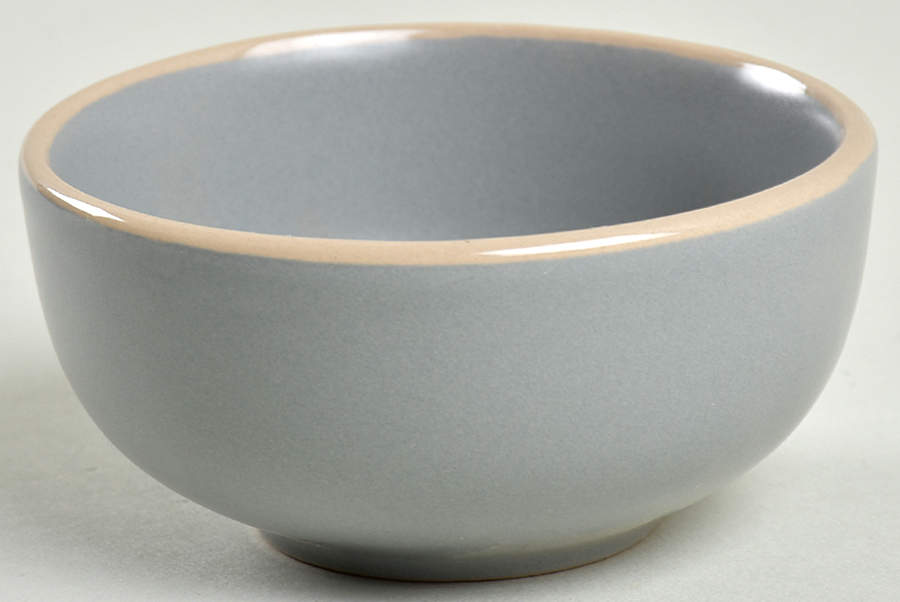 Rockaway Grey Fruit/Dessert (Sauce) Bowl by Gibson Designs-1
