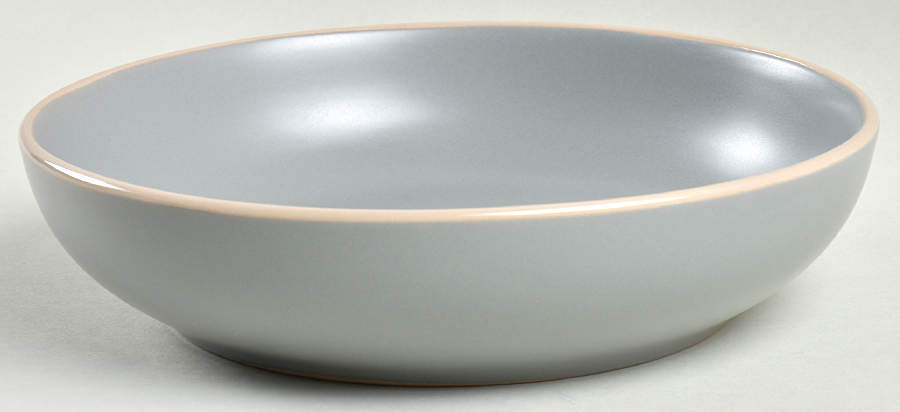 Rockaway Grey Individual Dinner Bowl by Gibson Designs-1