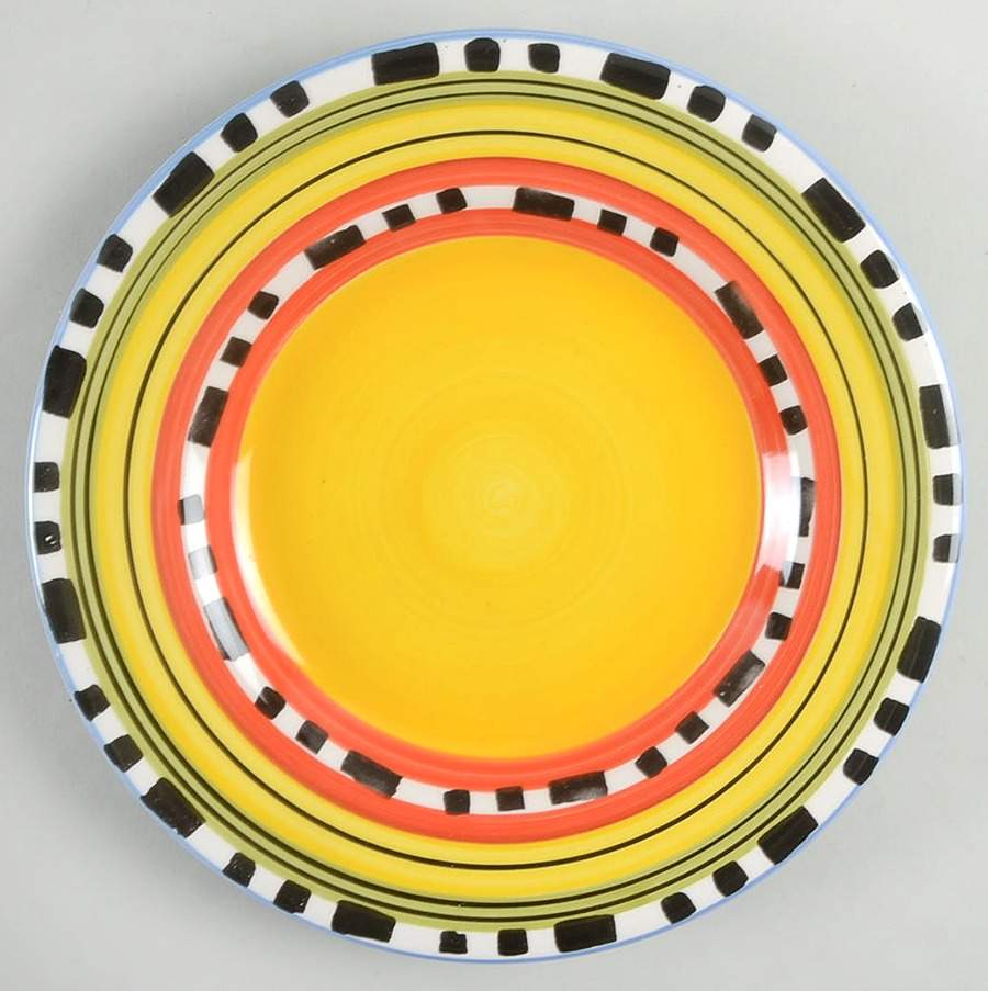 Chili Verde Salad Plate by Gibson Designs-1