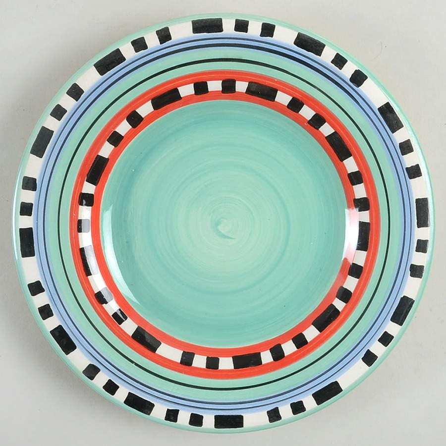 Chili Verde Salad Plate by Gibson Designs-1