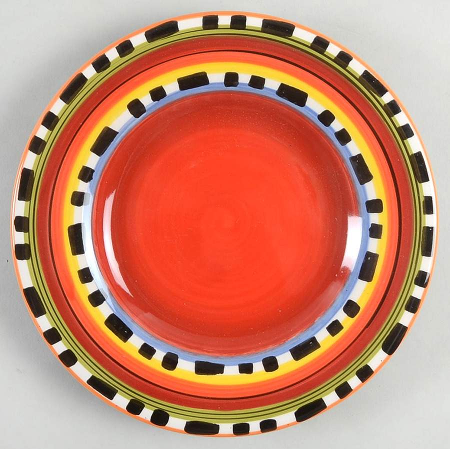 Chili Verde Salad Plate by Gibson Designs-1
