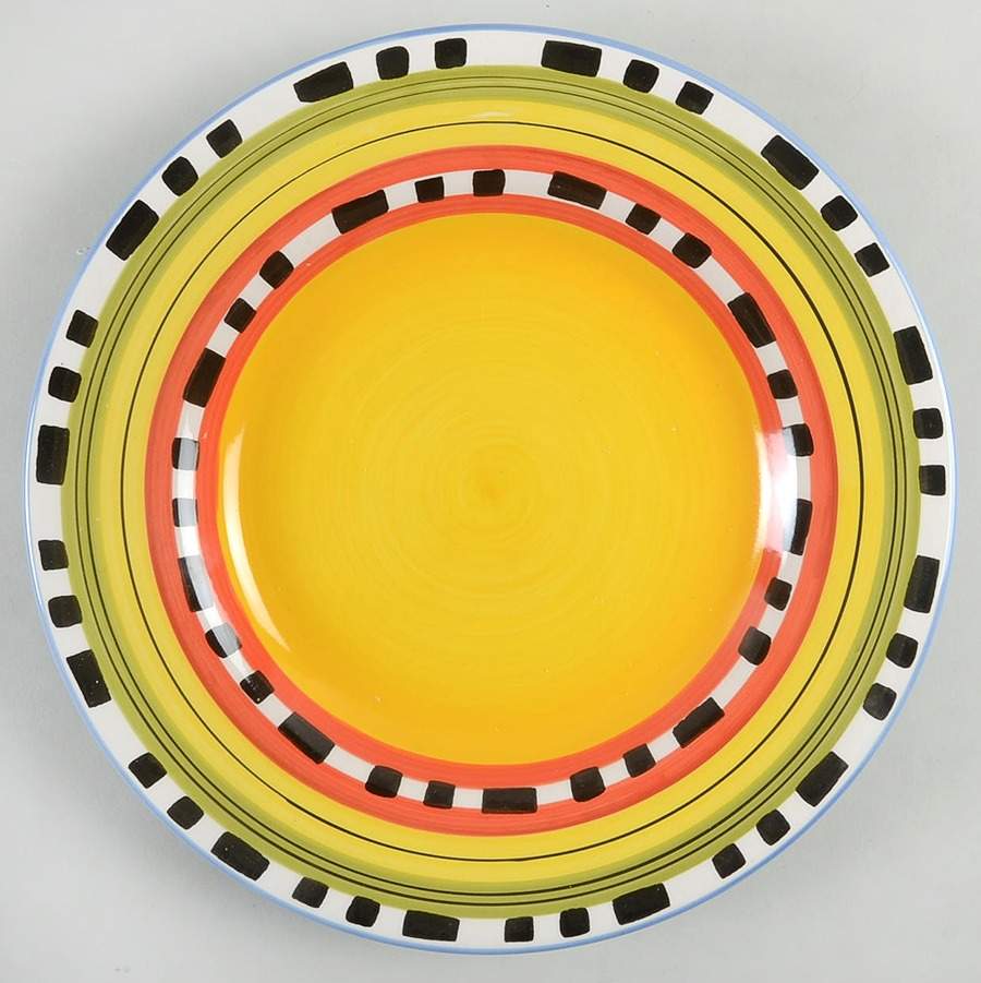 Chili Verde Dinner Plate by Gibson Designs-1