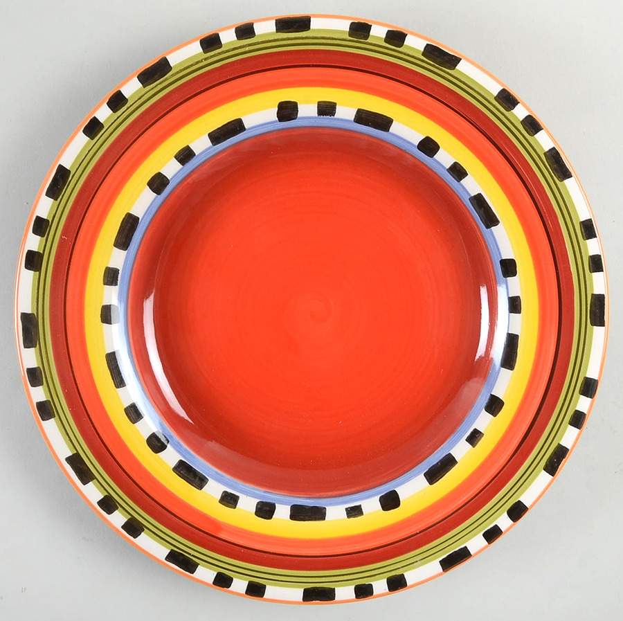 Chili Verde Dinner Plate by Gibson Designs-1