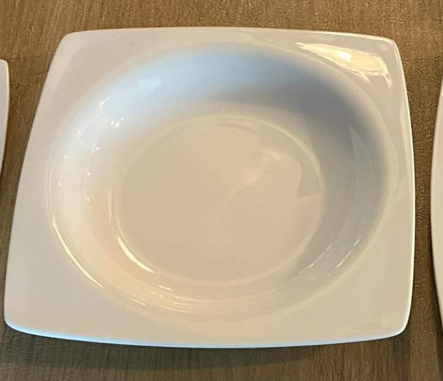 Straight Square Large Rim Soup Bowl by Godinger-1