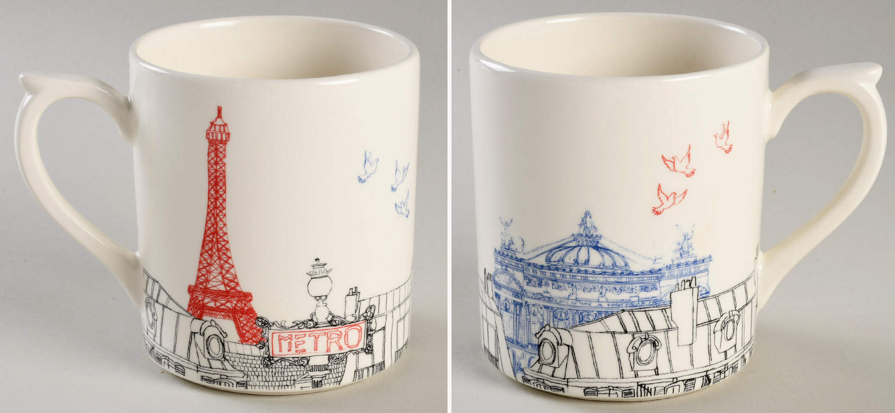 Ca C'est Paris Mug by Faiencerie De Gien-1