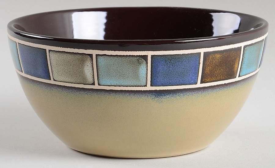 Casa Azul Soup/Cereal Bowl by Gibson Designs-1