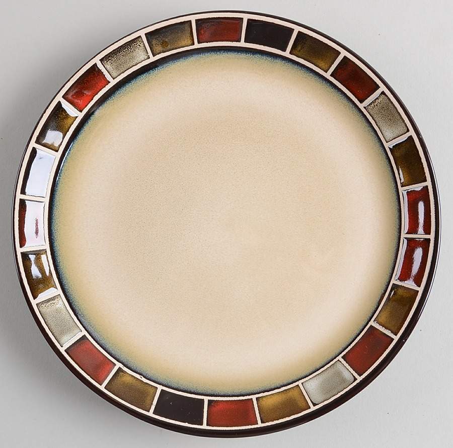 Casa Roja Salad/Dessert Plate by Gibson Designs-1