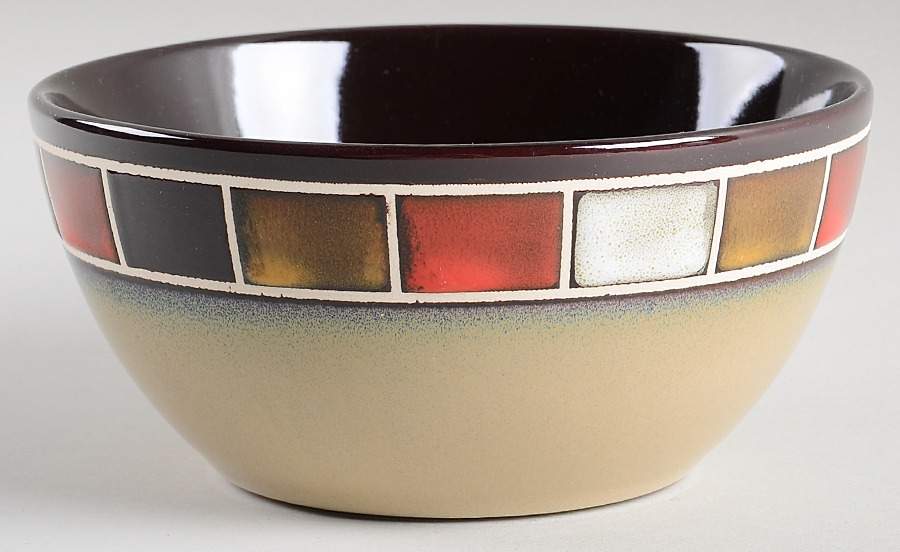 Casa Roja Soup/Cereal Bowl by Gibson Designs-1
