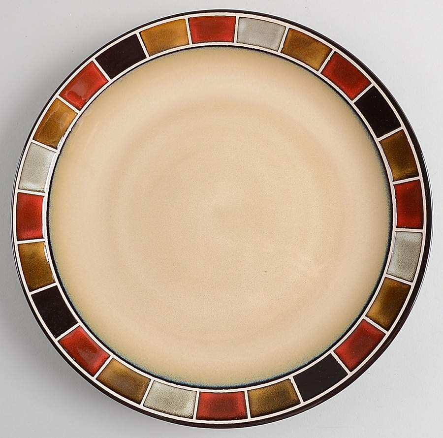 Casa Roja Dinner Plate by Gibson Designs-1