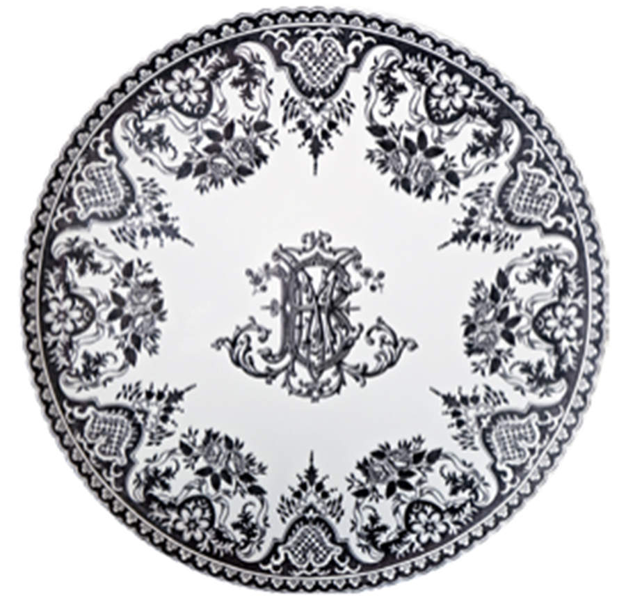 Les Depareillees Wall Plate by Faiencerie De Gien-1