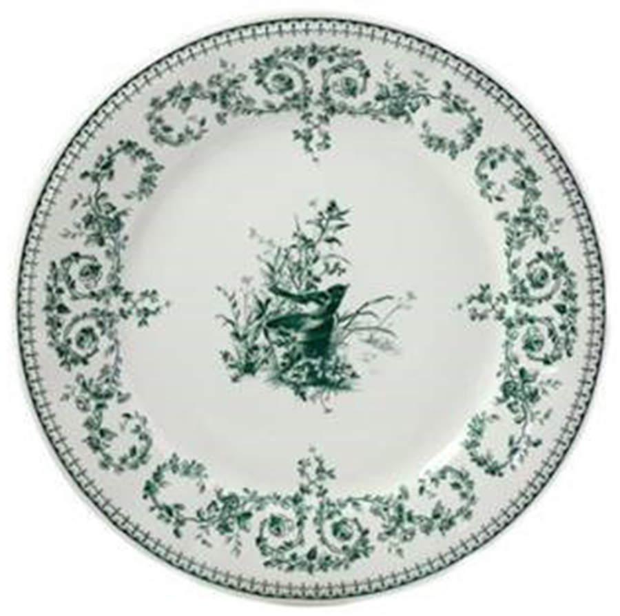 Les Depareillees Salad/Dessert Plate by Faiencerie De Gien-1