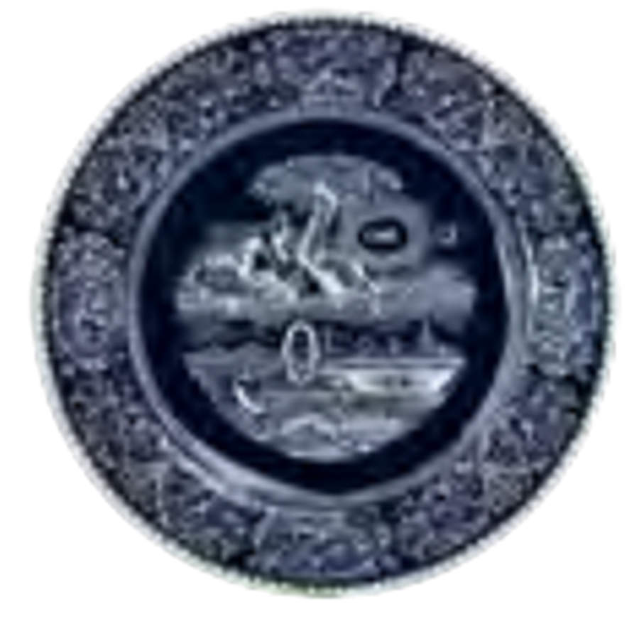 Les Depareillees Salad/Dessert Plate by Faiencerie De Gien-1