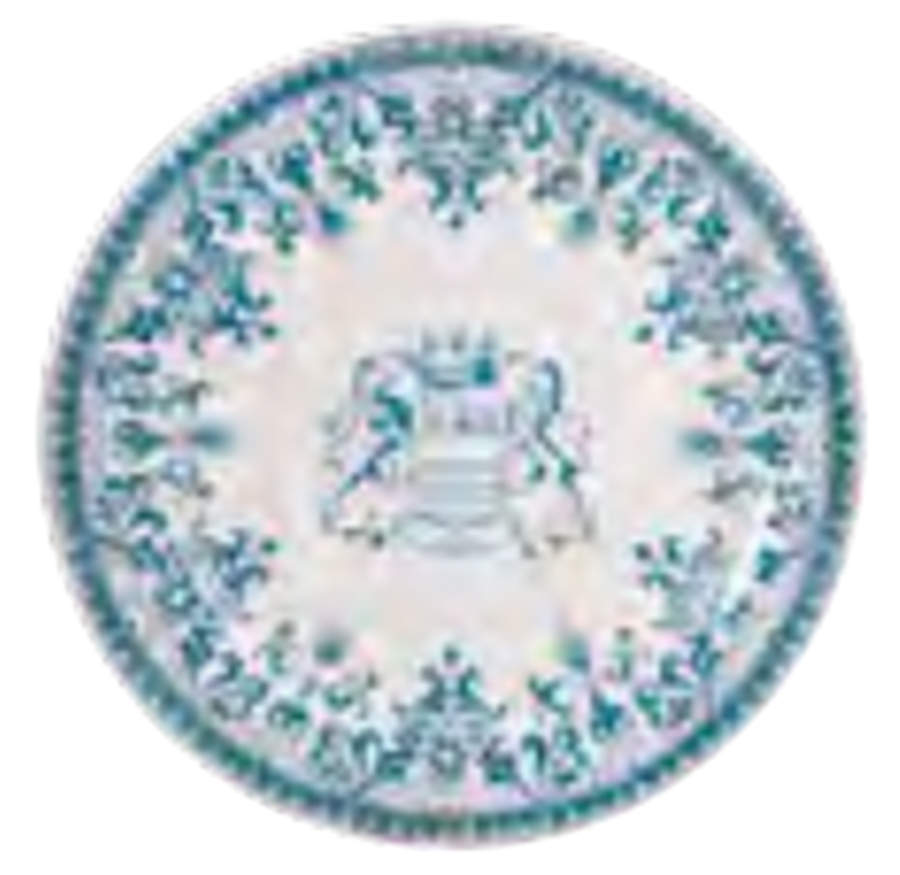 Les Depareillees Salad/Dessert Plate by Faiencerie De Gien-1