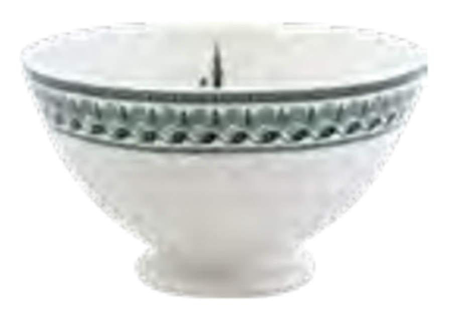 Les Depareillees 12" Round Deep Bowl by Faiencerie De Gien-1