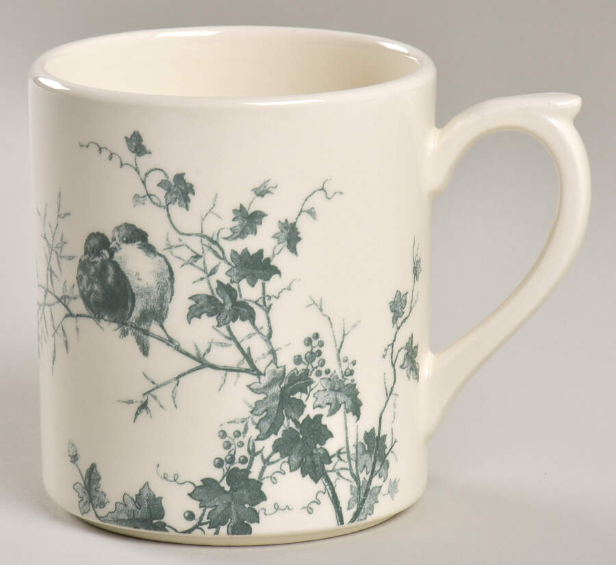 Les Oiseaux Mug by Faiencerie De Gien-1