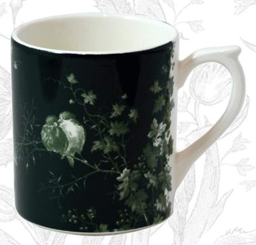 Les Oiseaux Mug by Faiencerie De Gien-1