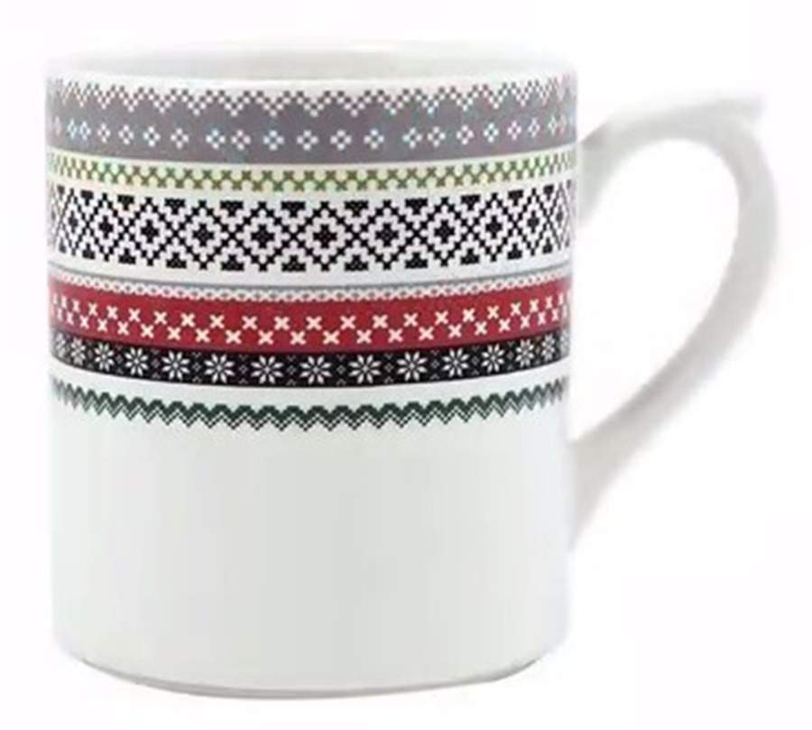 Scandinavian Winter Mug by Faiencerie De Gien-1