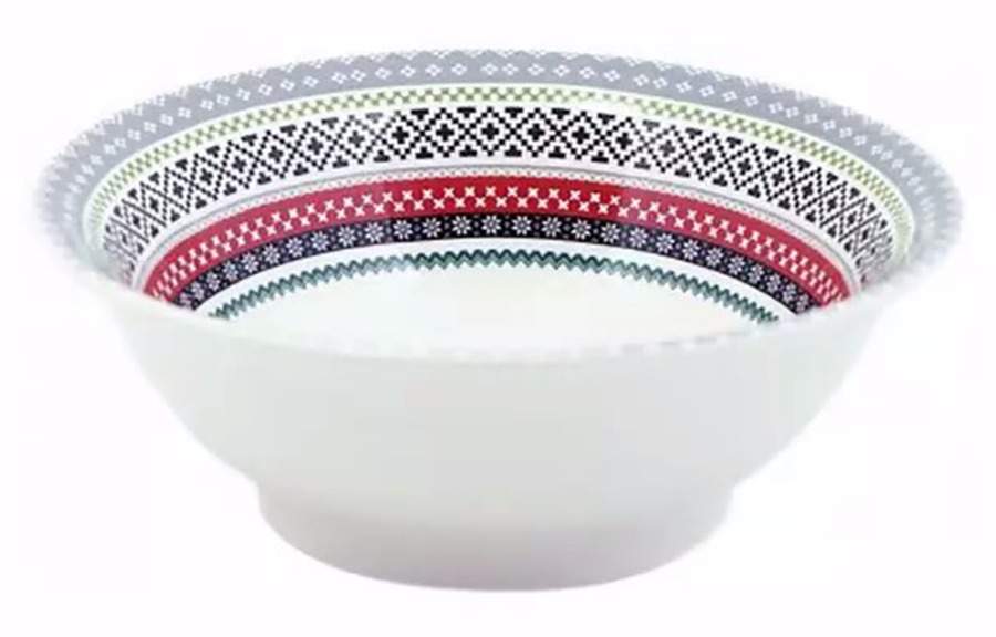Scandinavian Winter Coupe Cereal Bowl by Faiencerie De Gien-1