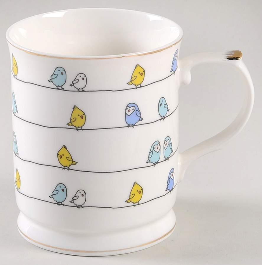 Bird Friends Mug by Grace's Teaware-1
