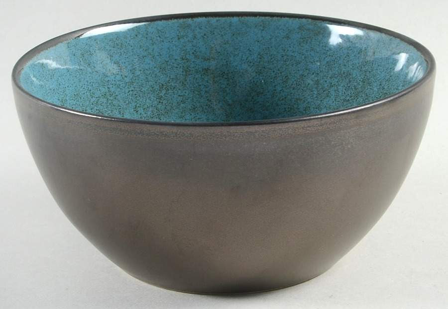 Volterra Teal Soup/Cereal Bowl by Gibson Designs-1