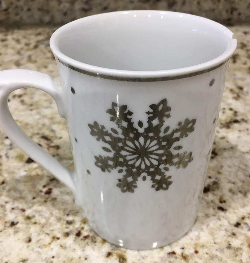 Snowflakes Mug by Gibson Designs-1